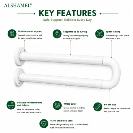 U-Shaped Grab Bar