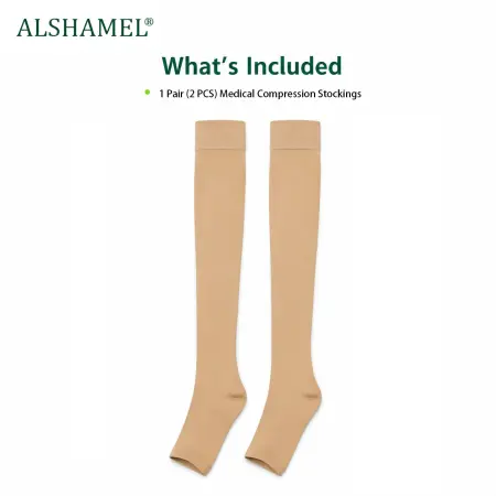 جواريب الضغط الطبية (فوق الركبة)