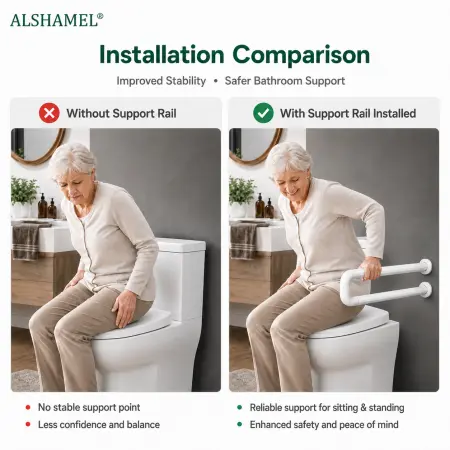 U-Shaped Grab Bar