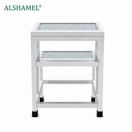 Stainless Steel Footstool (Double Layer)