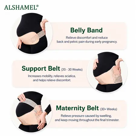 3-in-1 Pregnancy Support Belt