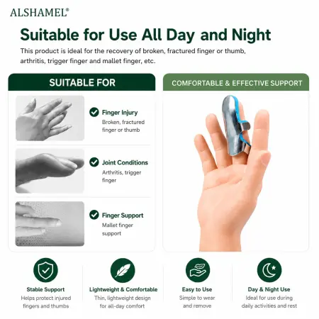 Four-Prong Finger Splint
