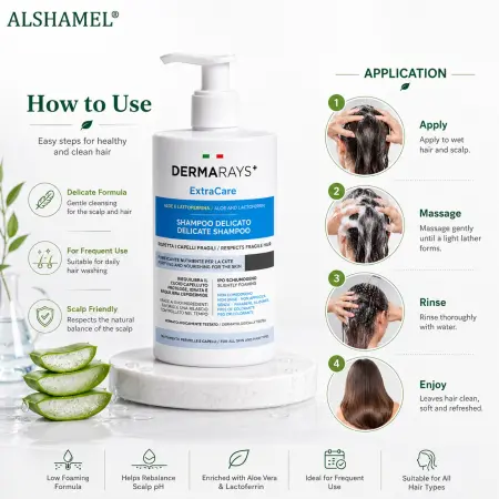 Dermarays ExtraCare Delicate Shampoo
