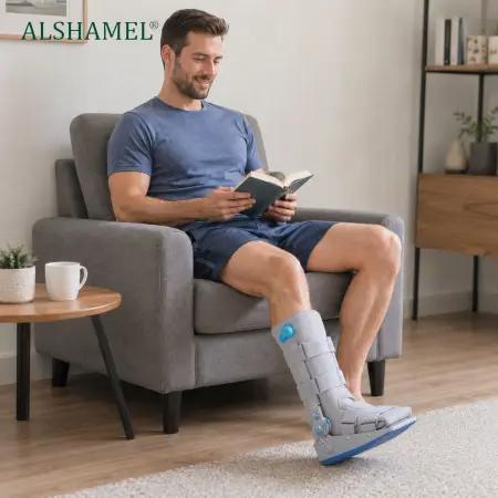 دعامة الكاحل والقدم القابلة للتعديل