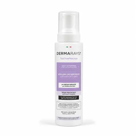 Dermarays Tea Tree  Mousse No Rinse Delicate Cleansing  Foam