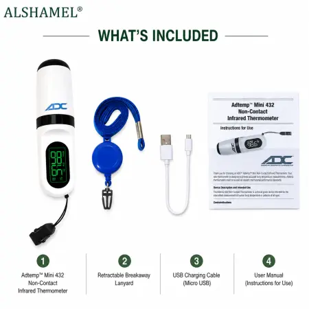 Adtemp™ Mini 432 Non-Contact Infrared Thermometer