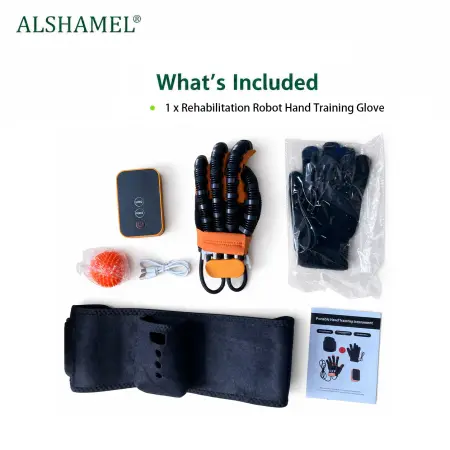 Rehabilitation Robot Hand Training Glove