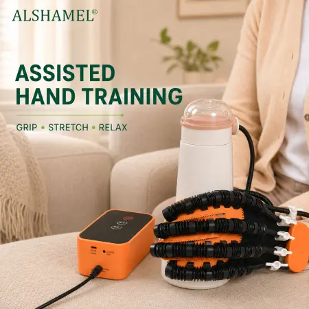 Rehabilitation Robot Hand Training Glove