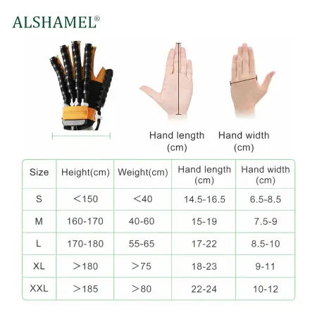 Rehabilitation Robot Hand Training Glove
