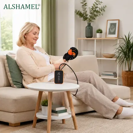 Rehabilitation Robot Hand Training Glove