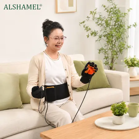 Rehabilitation Robot Hand Training Glove