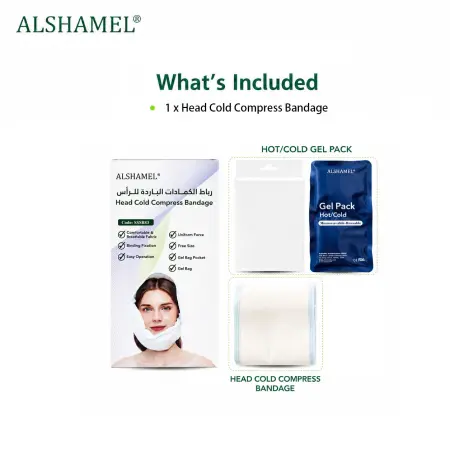 Head Cold Compress Bandage