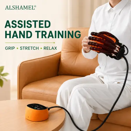 Rehabilitation Robot Hand Training Glove