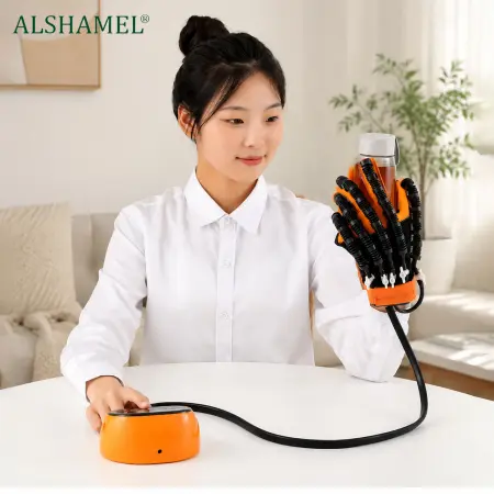 Rehabilitation Robot Hand Training Glove