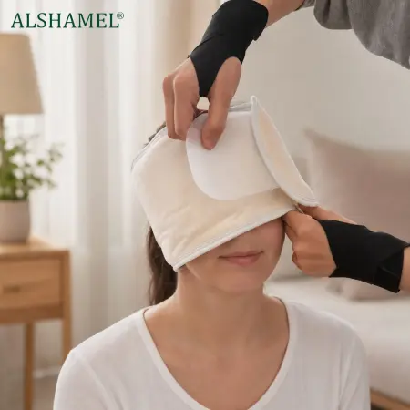 Head Cold Compress Bandage