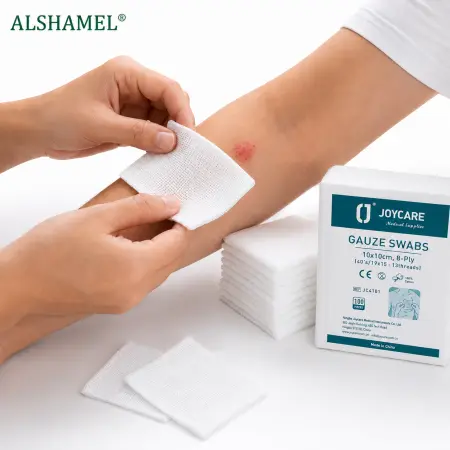 Gauze Swabs 10 × 10 cm (8 Ply)