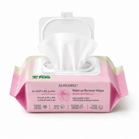 Make-up Remover Wipes Rose Extract