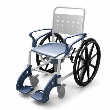 Shower seat wheelchair- pastic and no rust