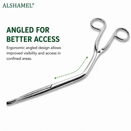 Magill Catheter Forceps, Adult, 9 3/4"