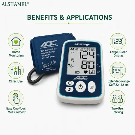 Advantage™ 6112 Automatic Upper-Arm Digital BP Monitor