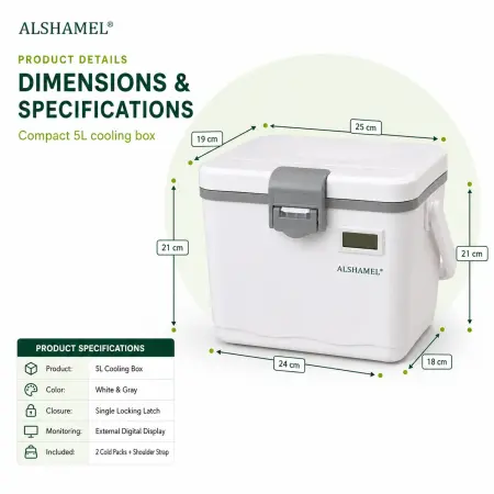 5L Cooler Box