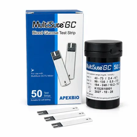 MultiSure Blood Glucose Test Strip