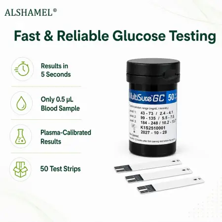 MultiSure Blood Glucose Test Strip