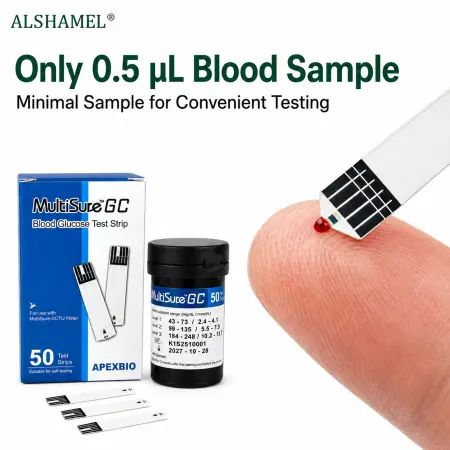 MultiSure Blood Glucose Test Strip