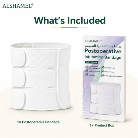Postoperative Intubation Bandage