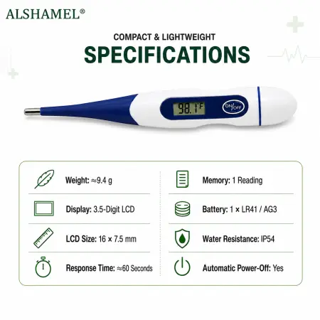 Flexible Tip Digital Thermometer