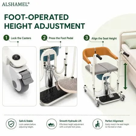 Hydraulic Transfer Chair