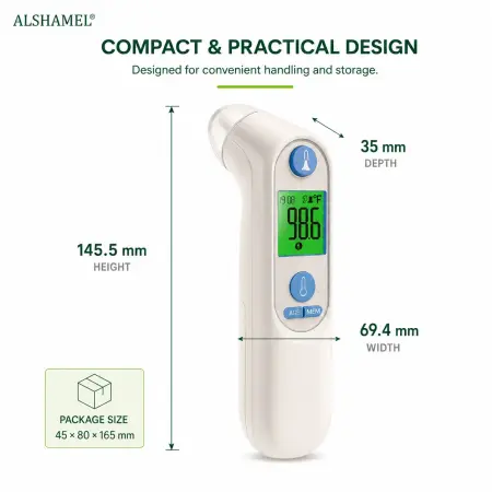 Ear & Forehead Infrared Thermometer