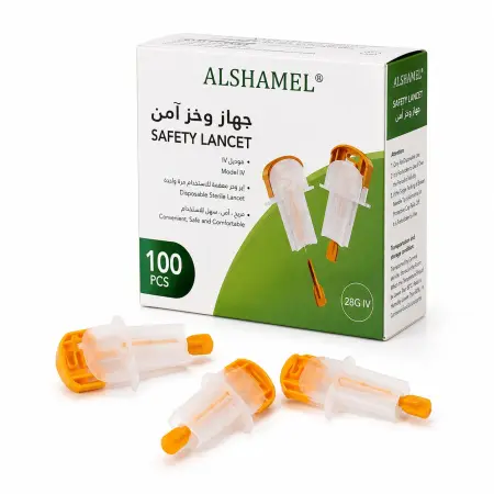 Safety Lancet 28G IV