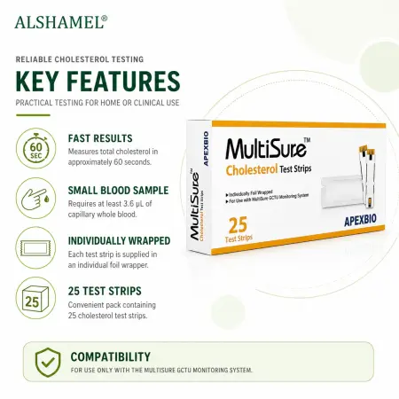 MultiSure Cholesterol Test Strip