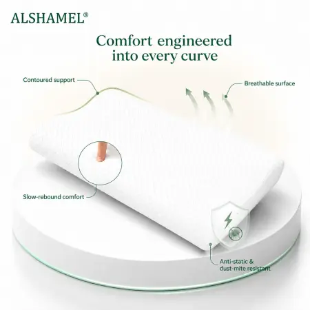 Contoured Memory Foam Pillow