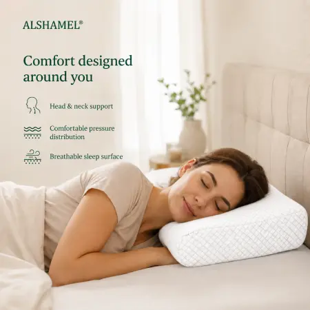 Contoured Memory Foam Pillow