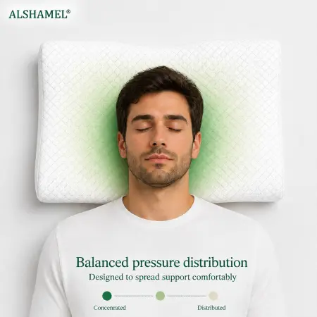 Contoured Memory Foam Pillow