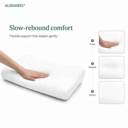 Contoured Memory Foam Pillow