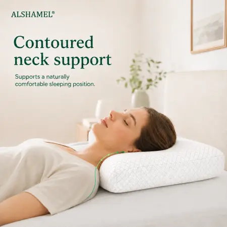 Contoured Memory Foam Pillow