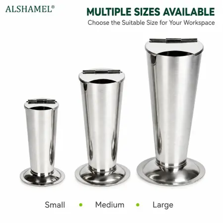 Stainless Steel Tweezers Canister