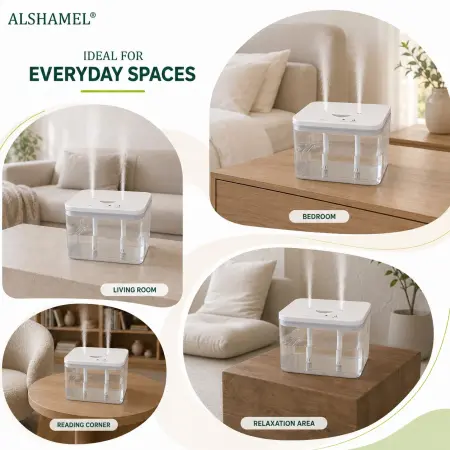 Mini Ultrasonic Humidifier with LED Light