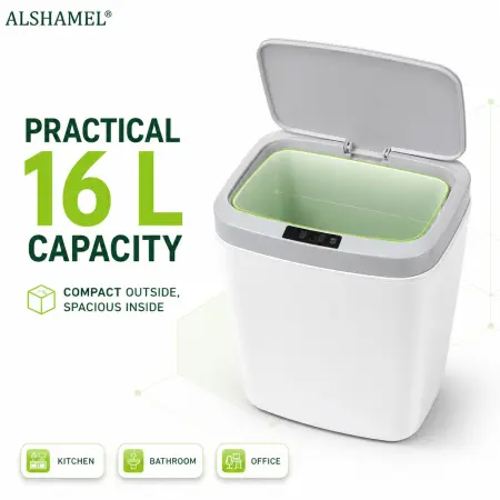 16L Intelligent Induction Dustbin