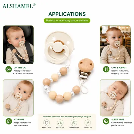 Pretty Baby Chain Pacifier