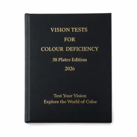 Colour Vision Deficiency Test Book – 38 Plates