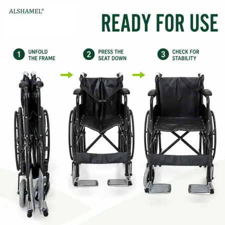 FoldEase Manual Wheelchair