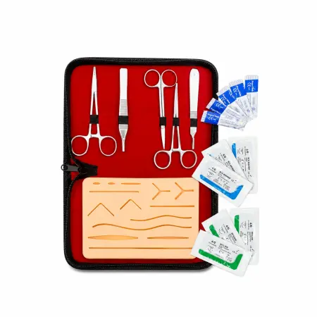 Suture Practice Kit with Silicone Skin Suture