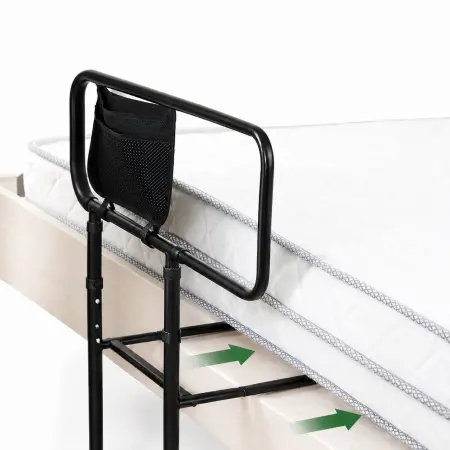 Elderly Dual-Stretch Bedside Armrest (3-Level Width & Foldable)