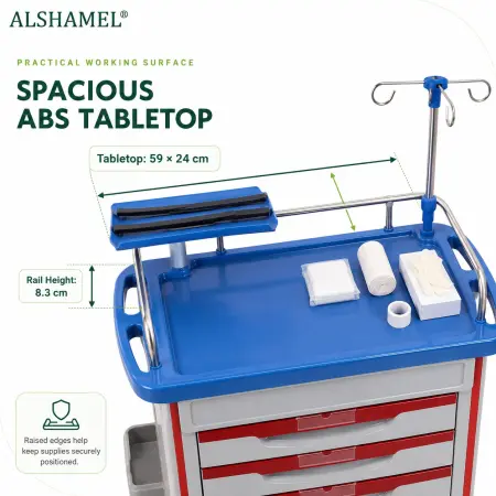عربة طوارئ ABS