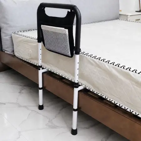 40cm White Tool-Free Armrest (Elderly & Small-Space)