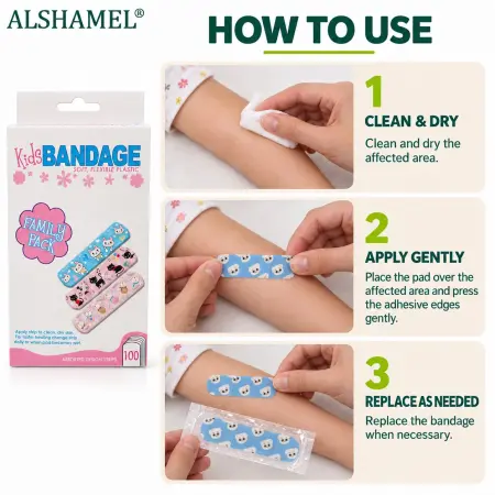 Wound Adhesive Plaster – Medical Anti-Bacteria Band Aid